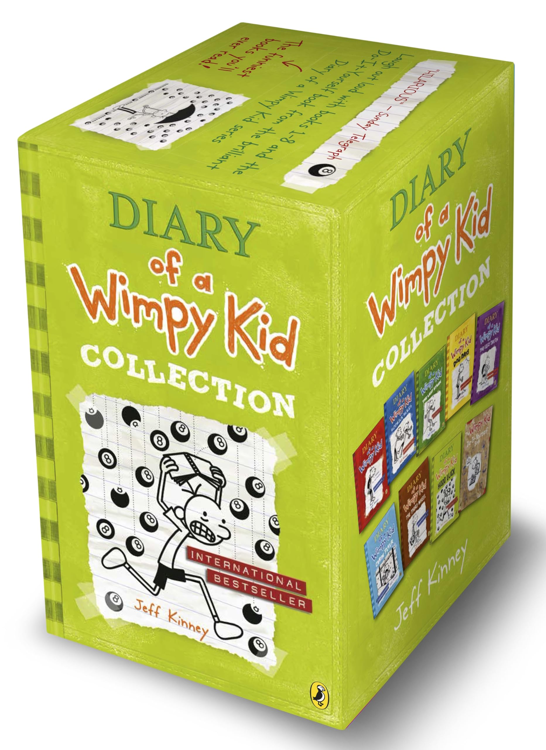 Diary of a Wimpy Kid 9 Book Slipcase (green) Non-fiction