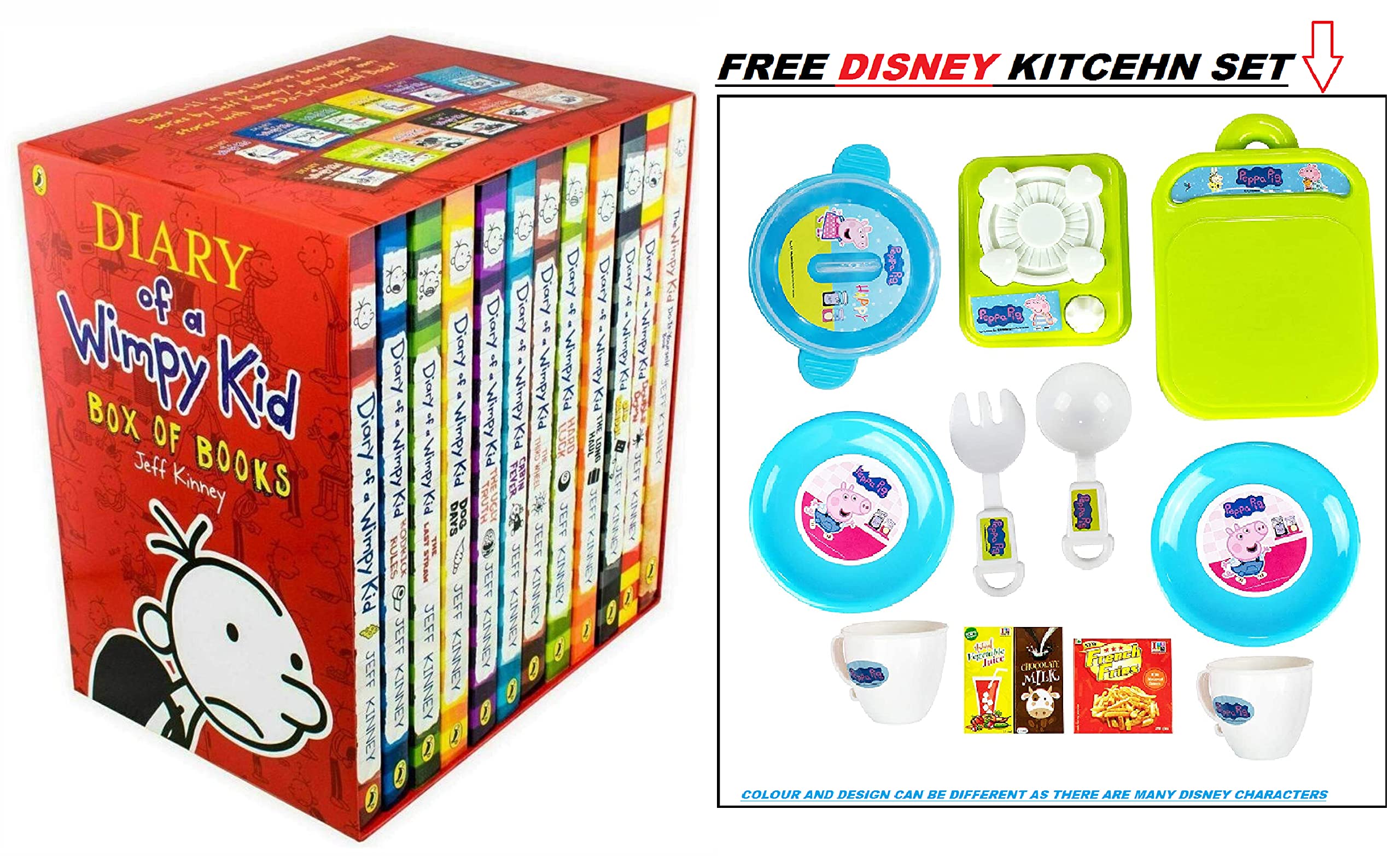 Diary of a Wimpy Kid Box of Books Novels & Short Stories