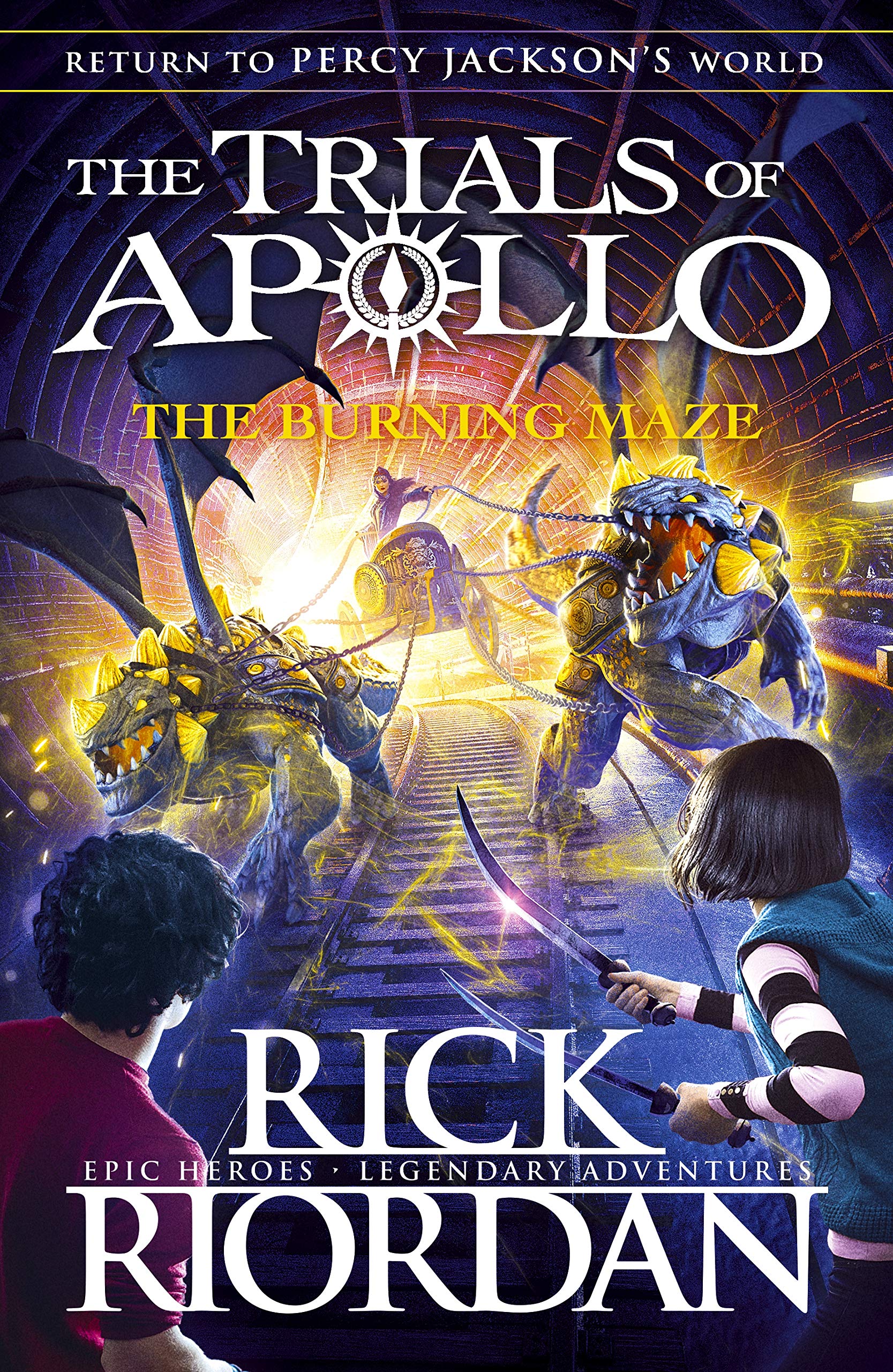 The Burning Maze (The Trials of Apollo Book 3) Fairy Tales & Legends
