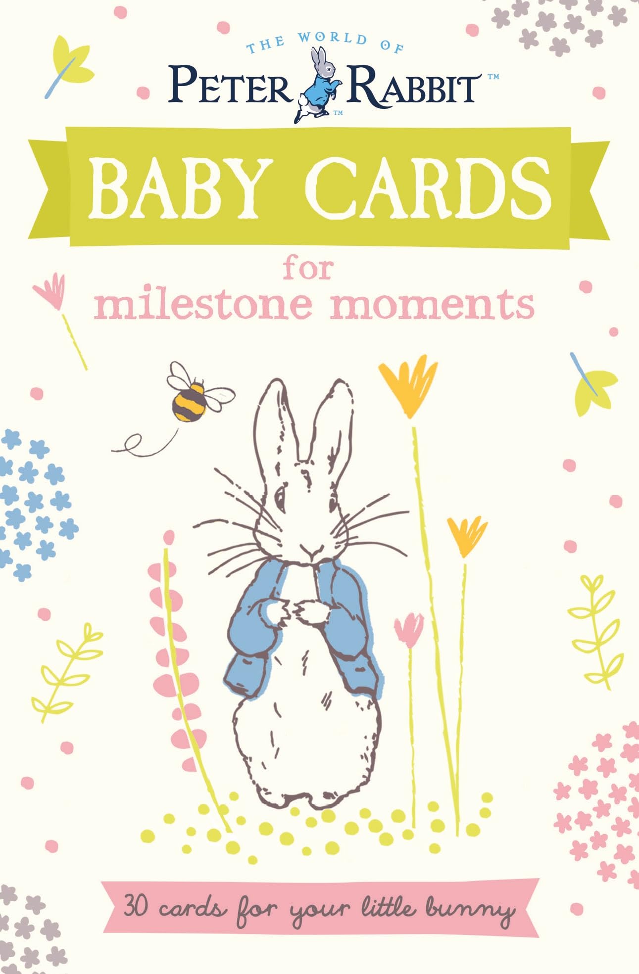 Peter Rabbit Baby Cards: for Milestone Moments: 30 Cards for your little bunny Living & Furnishing