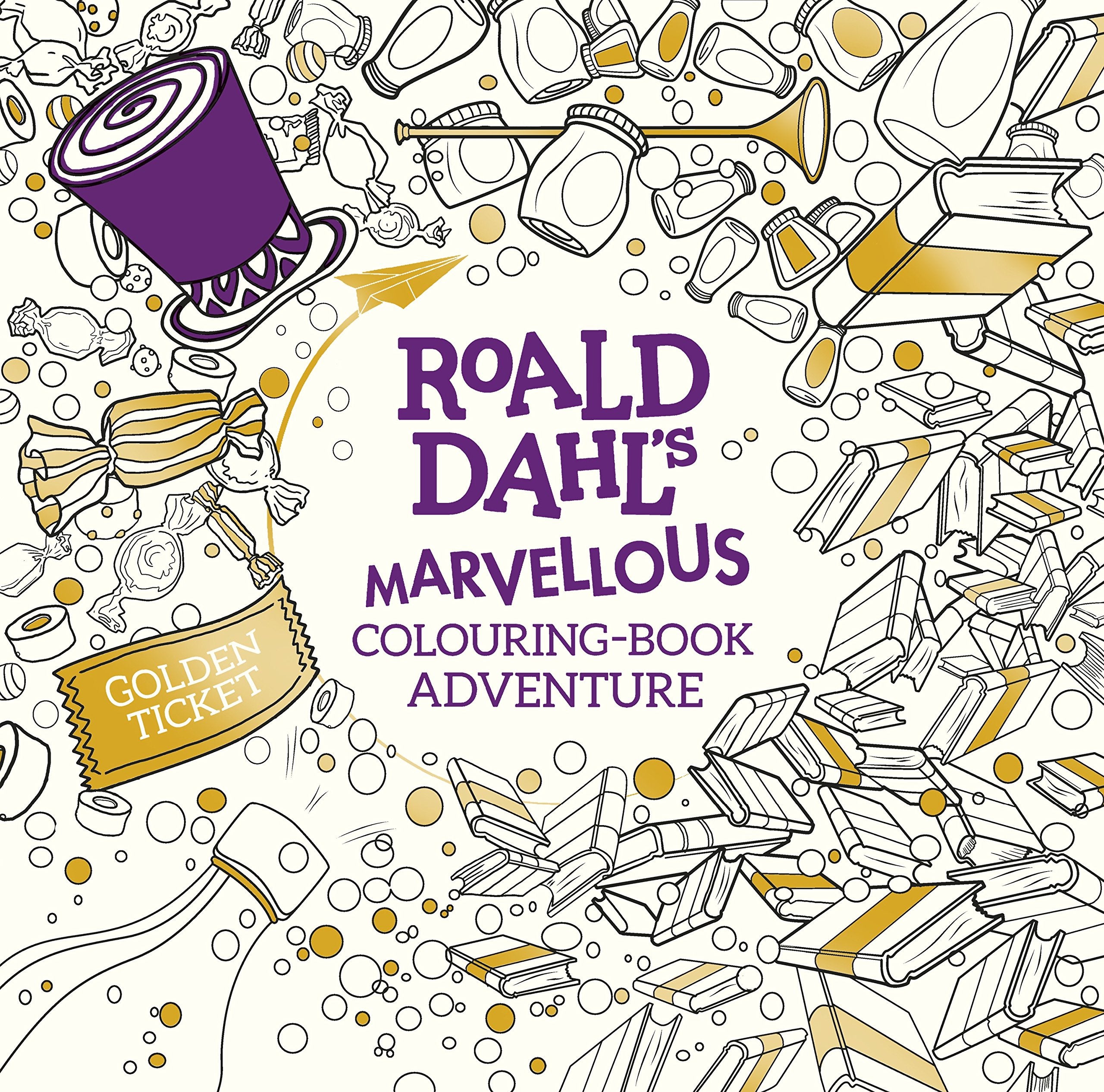 Roald Dahl's Marvellous Colouring-Book Adventure book