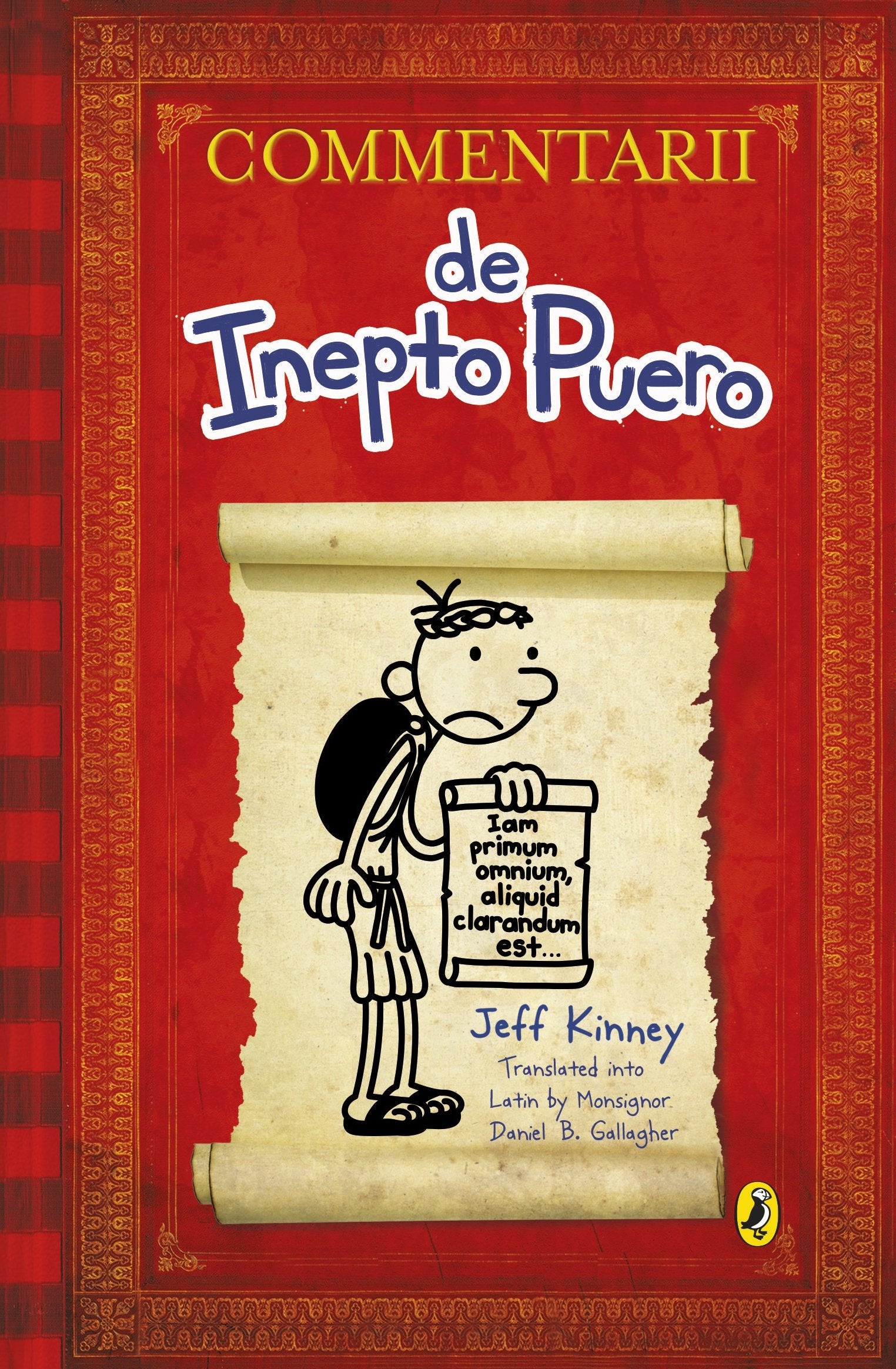 Commentarii de Inepto Puero (Diary of a Wimpy Kid Latin edition) Manga