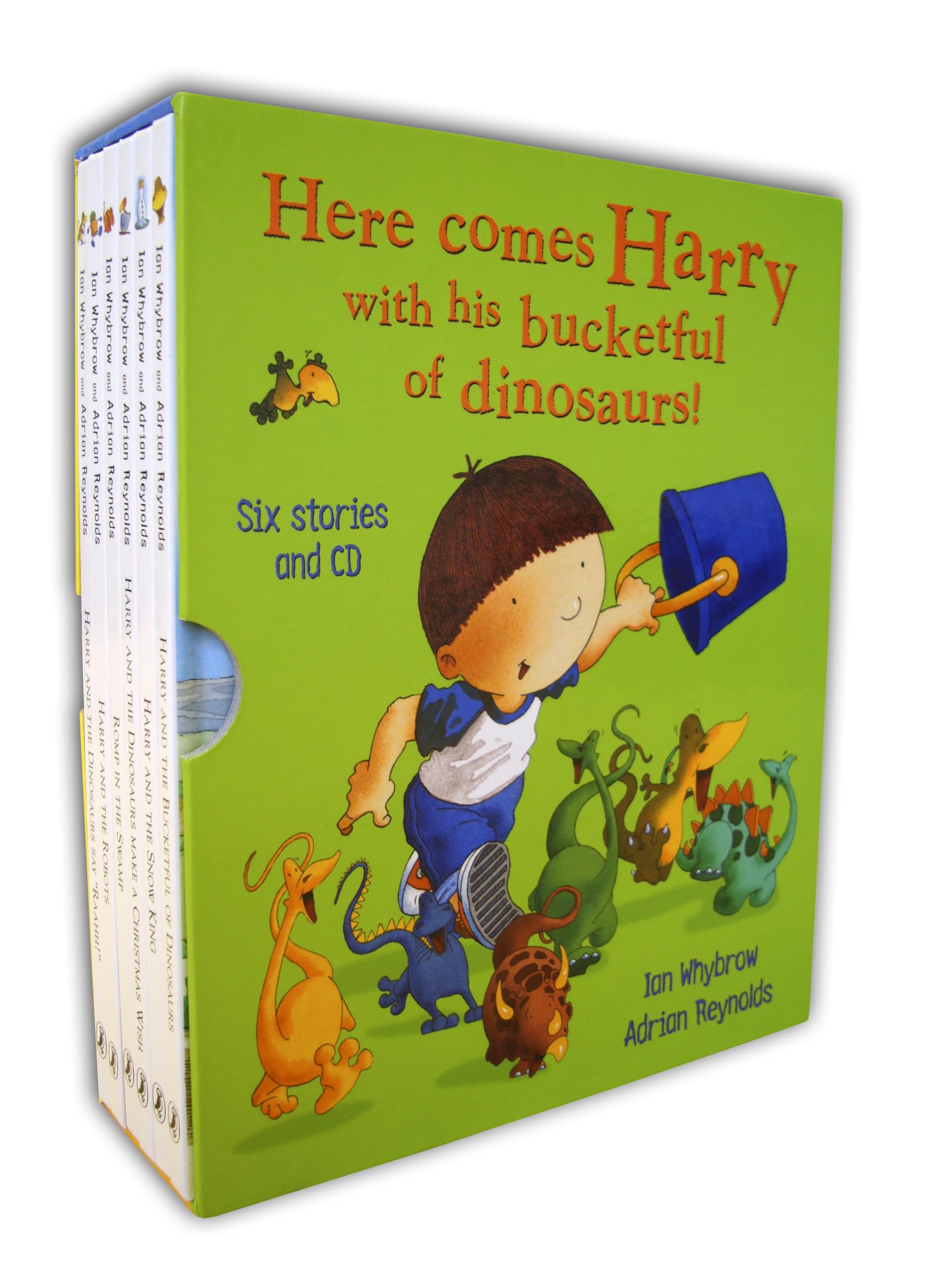 Harry and his Bucketful of Dinosaurs mini slipcase & CD Novels & Short Stories