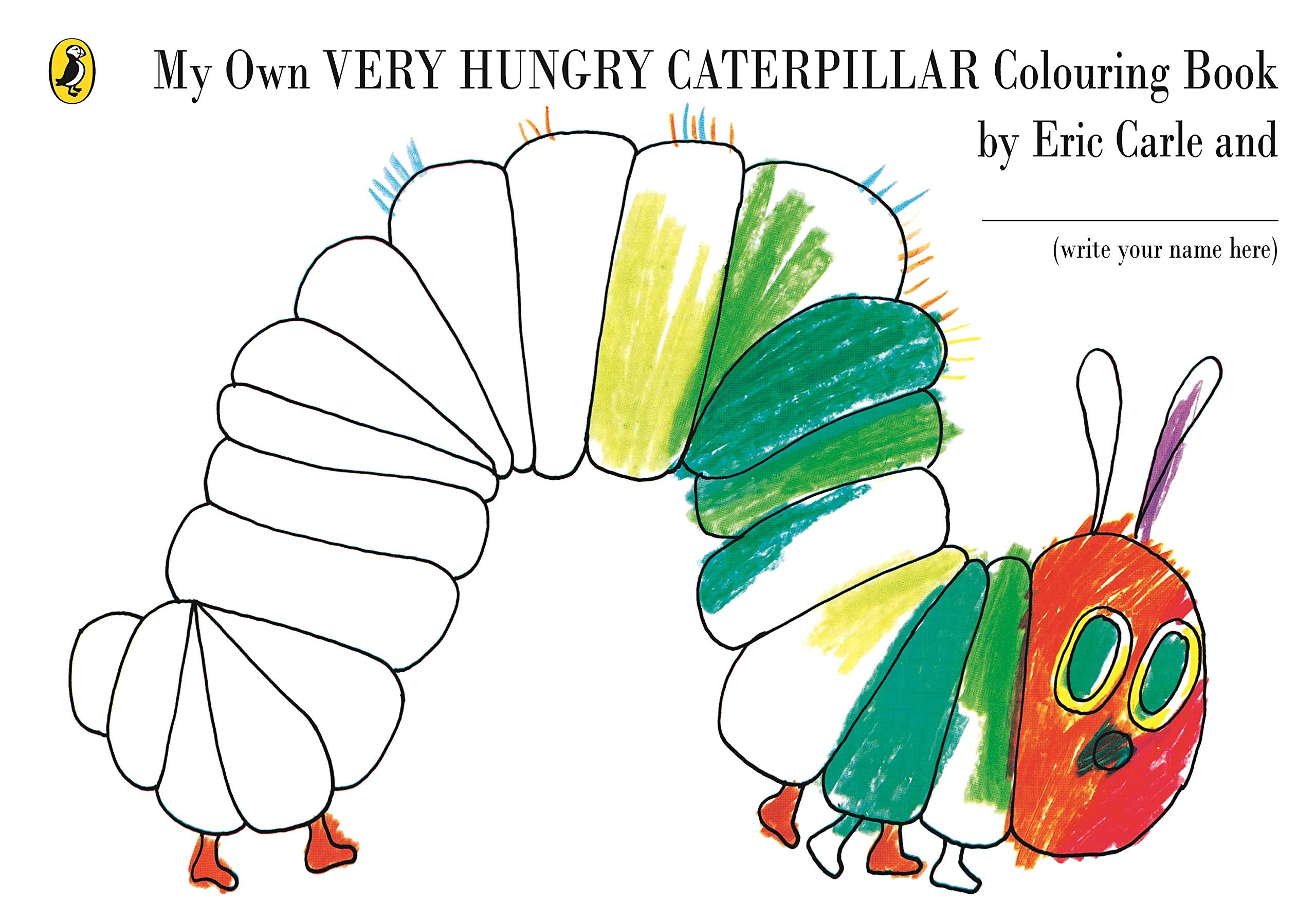 My Own Very Hungry Caterpillar Colouring Book Lifestyle