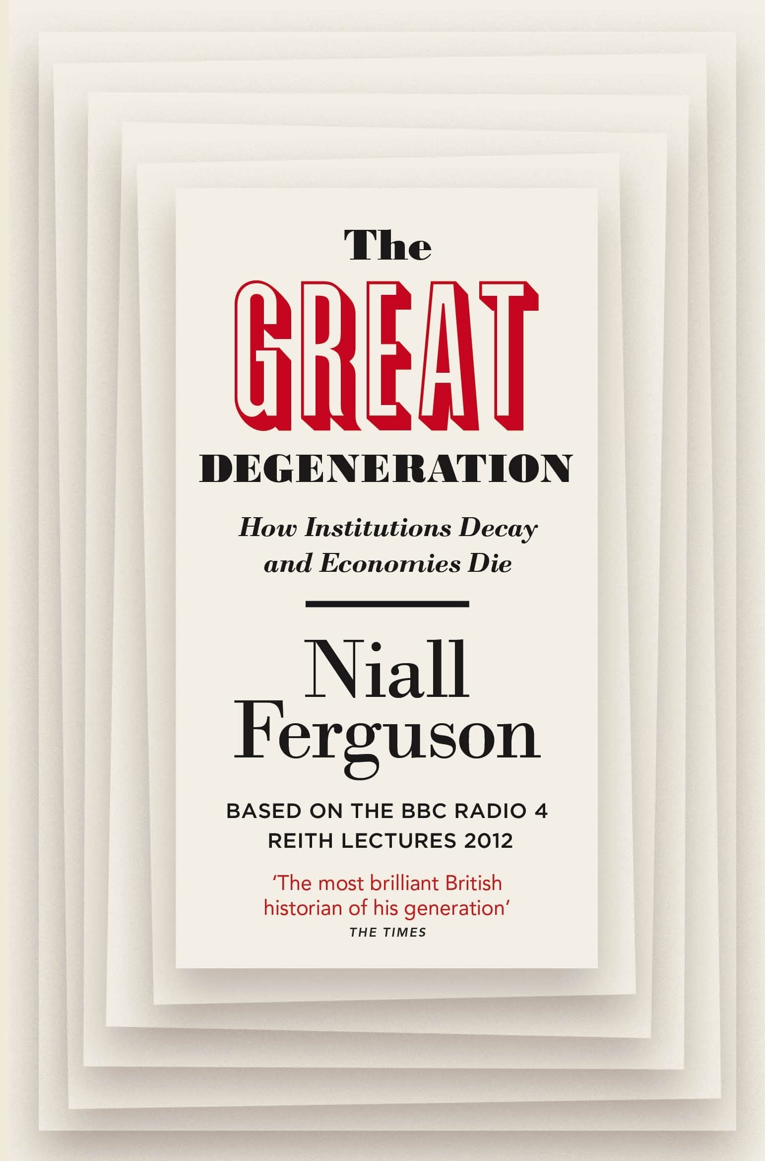 Product Image: The Great Degeneration