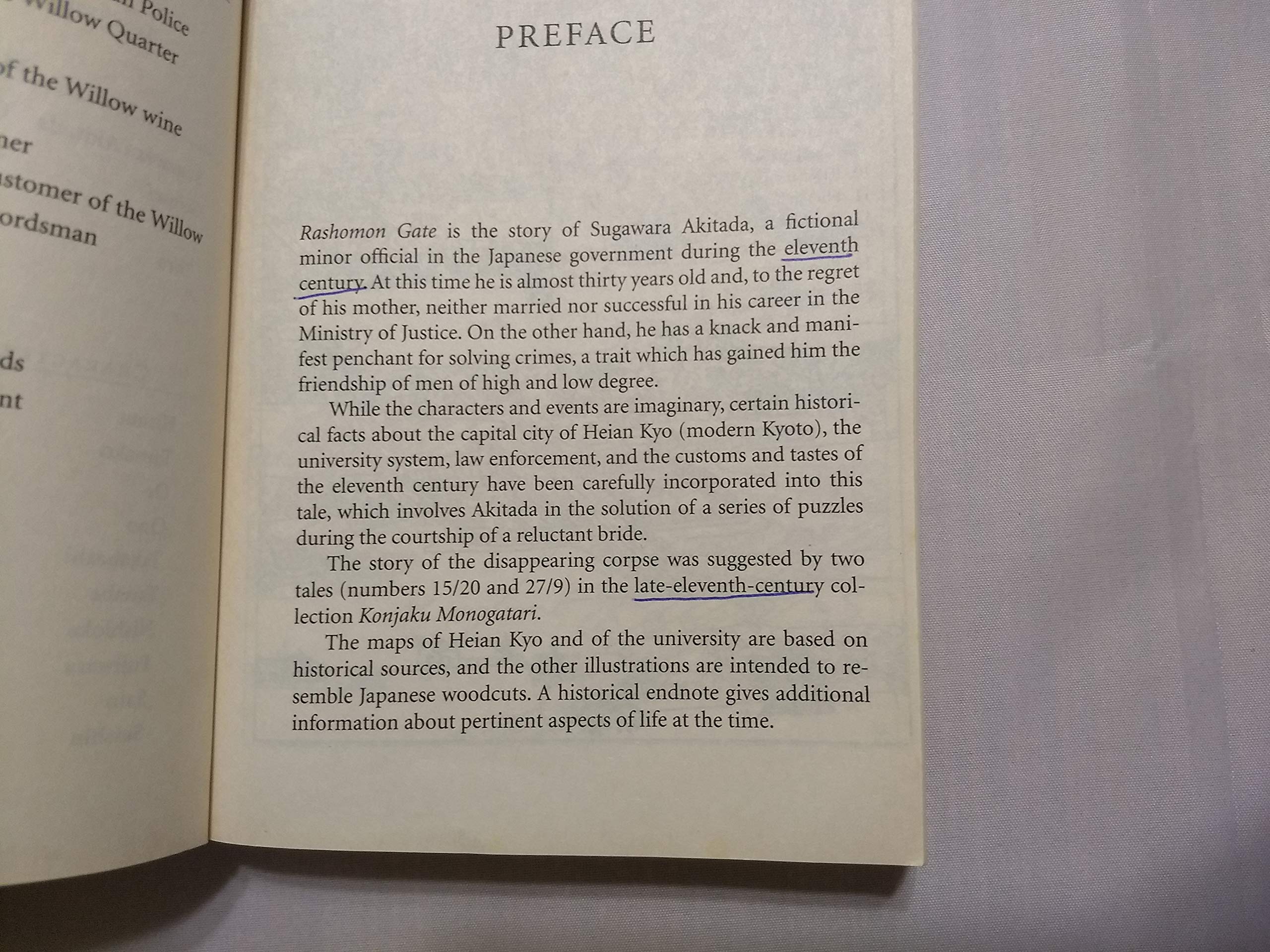 Rashomon Gate Historical Fiction