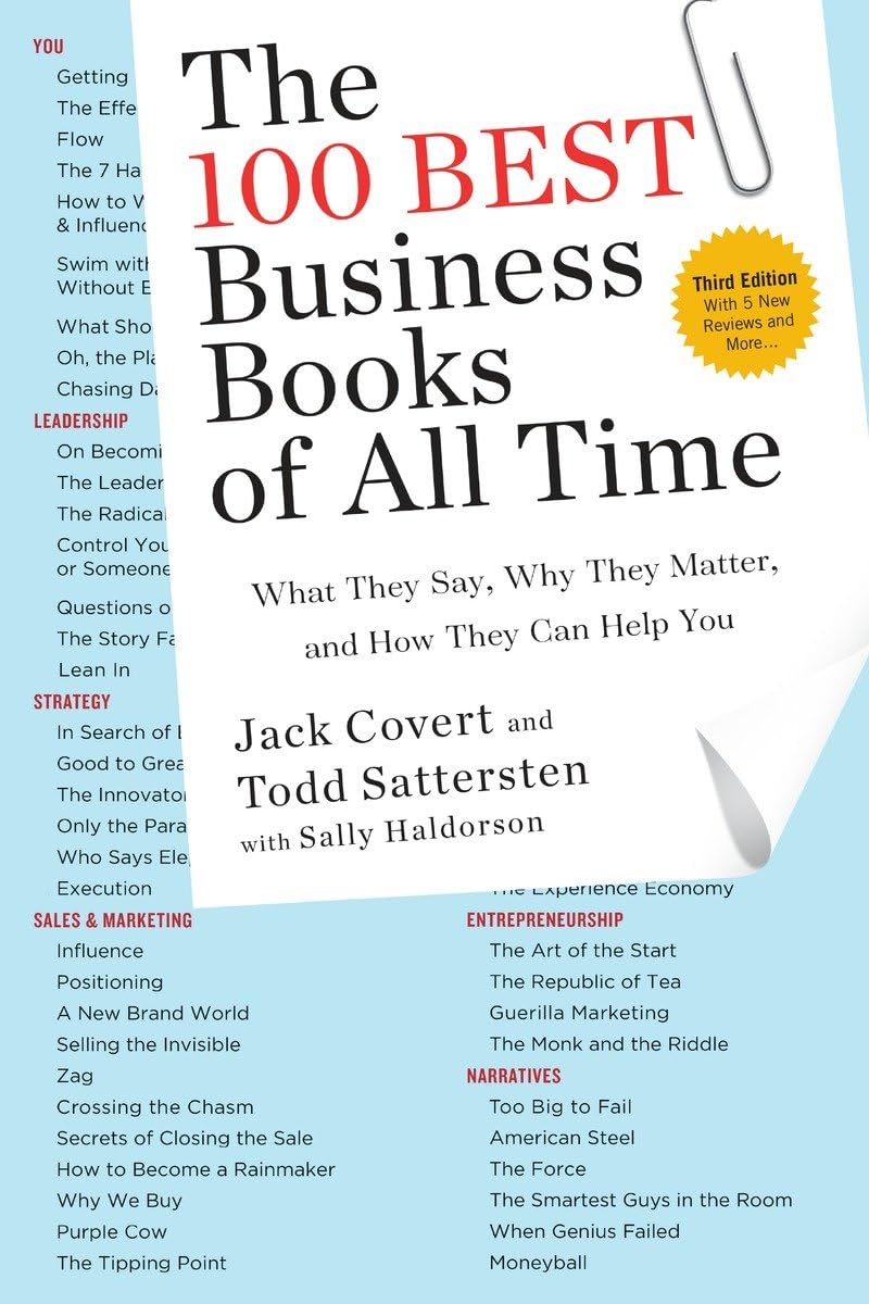 The 100 Best Business Books of All Time Law