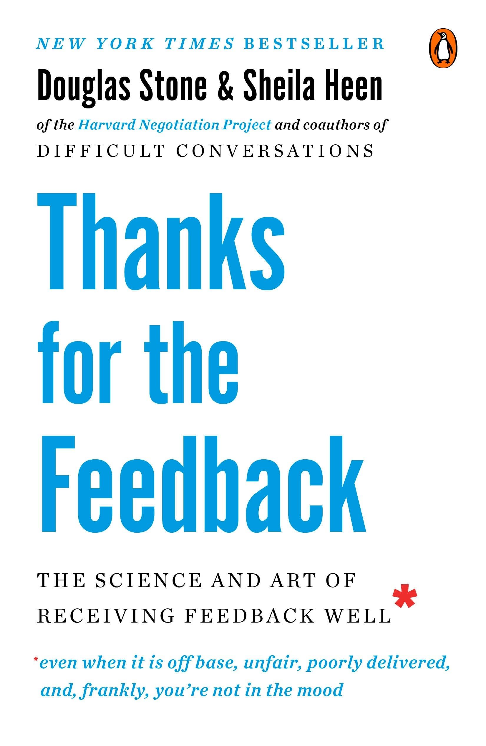Thanks for the Feedback Business, Finance & Career Books