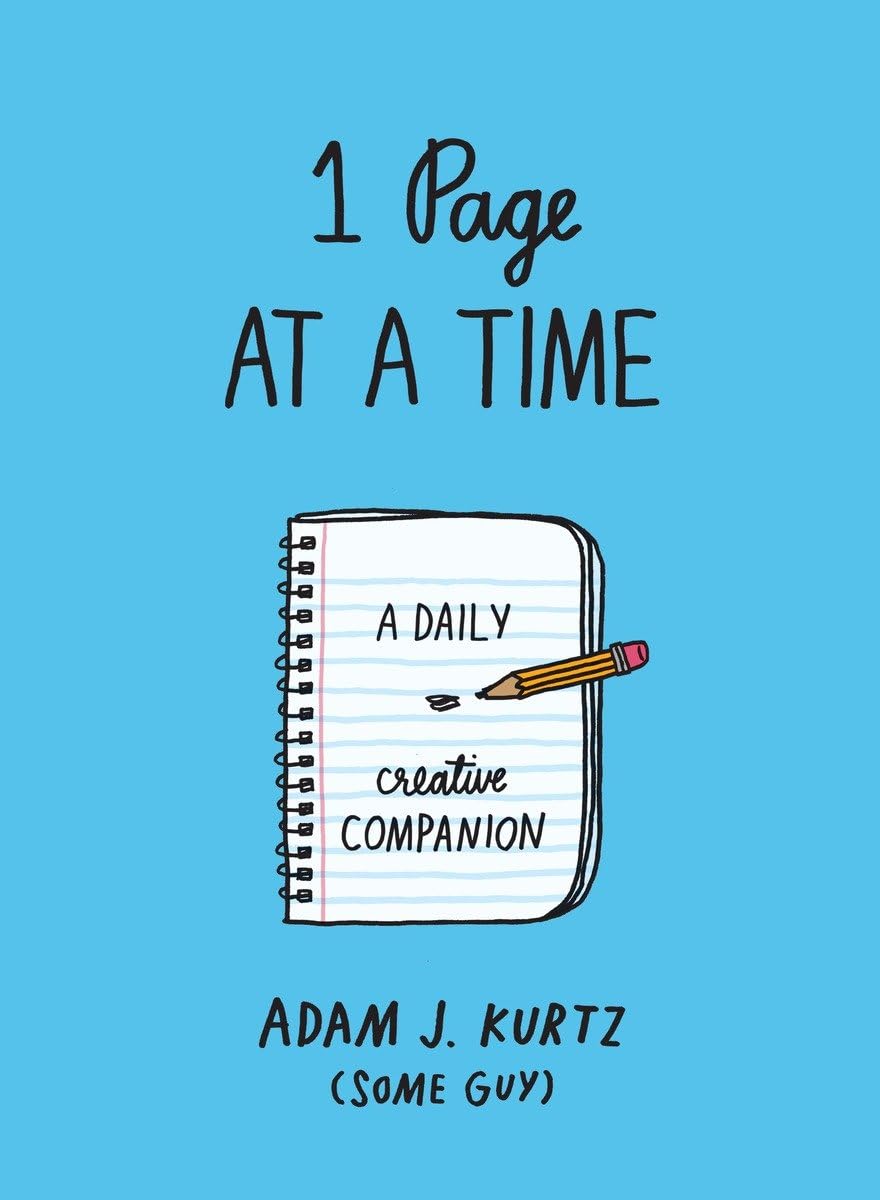 1 Page at a Time (Blue): A Daily Creative Companion Arts & Music