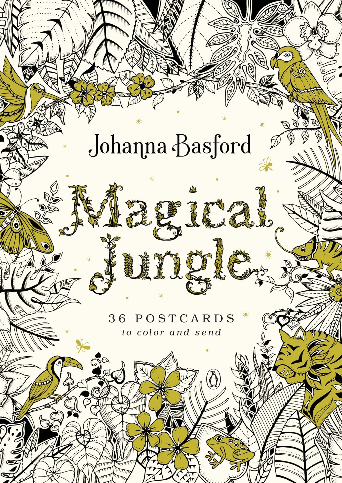 Magical Jungle: 36 Postcards to Color and Send Books