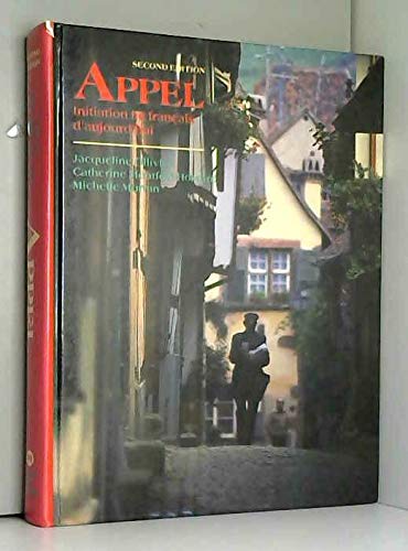 Appel: Initiation Au Francais D'Aujourd'Hui book
