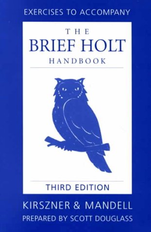 The Brief Holt Handbook: Exercises Media & Communication