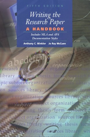 Writing the Research Paper: A Handbook Media & Communication