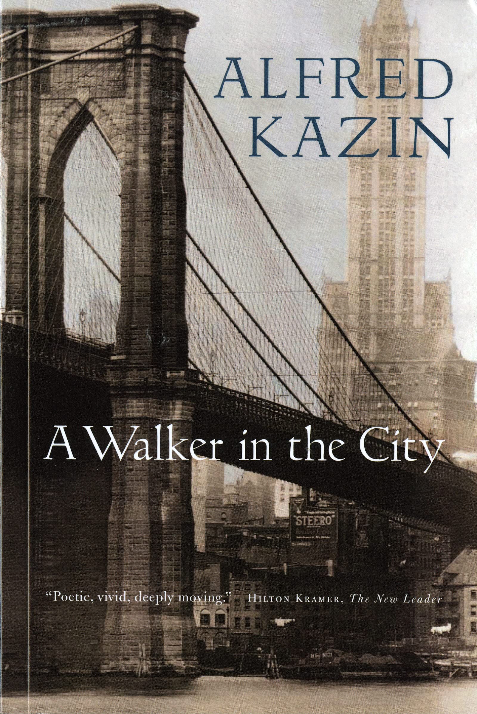 A Walker in the City (Harvest Book) Philosophy