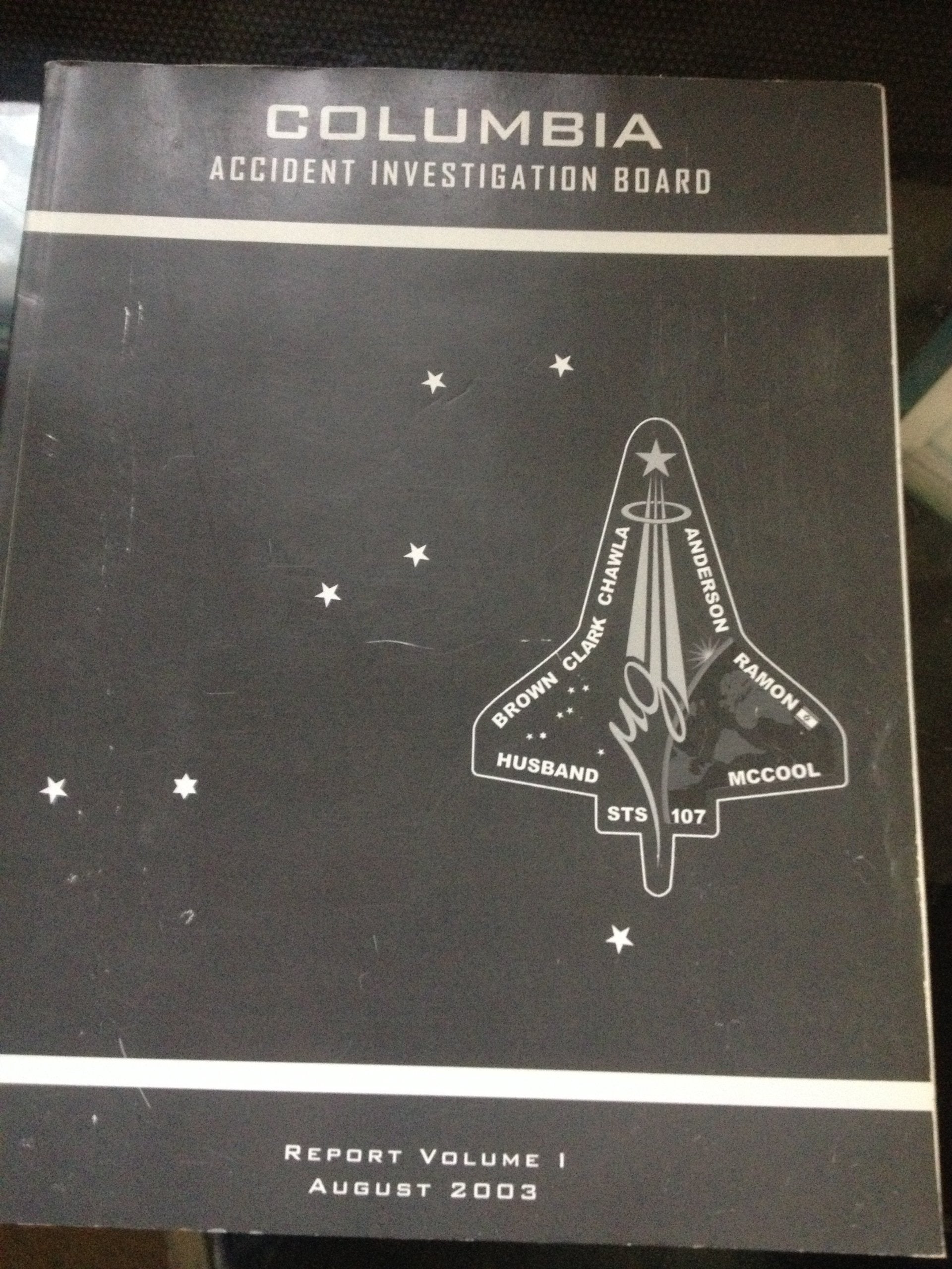 Columbia Accident Investigation Board Report, V. 1-6, October 2003 Books