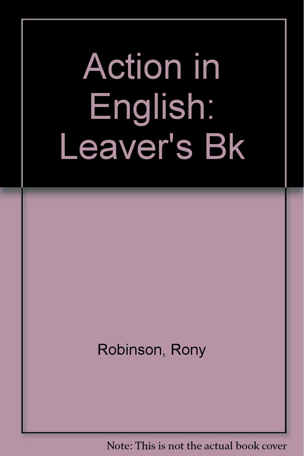 Leaver's Bk (Action in English) Books