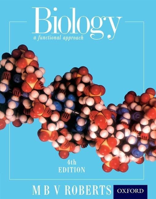 Biology - A Functional Approach Natural Sciences