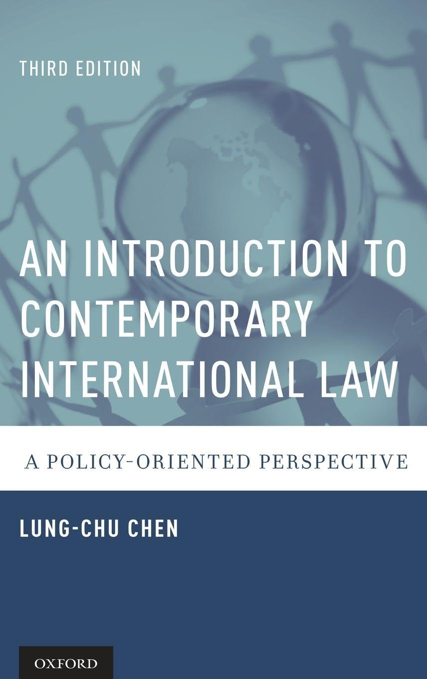An Introduction to Contemporary International Law Law