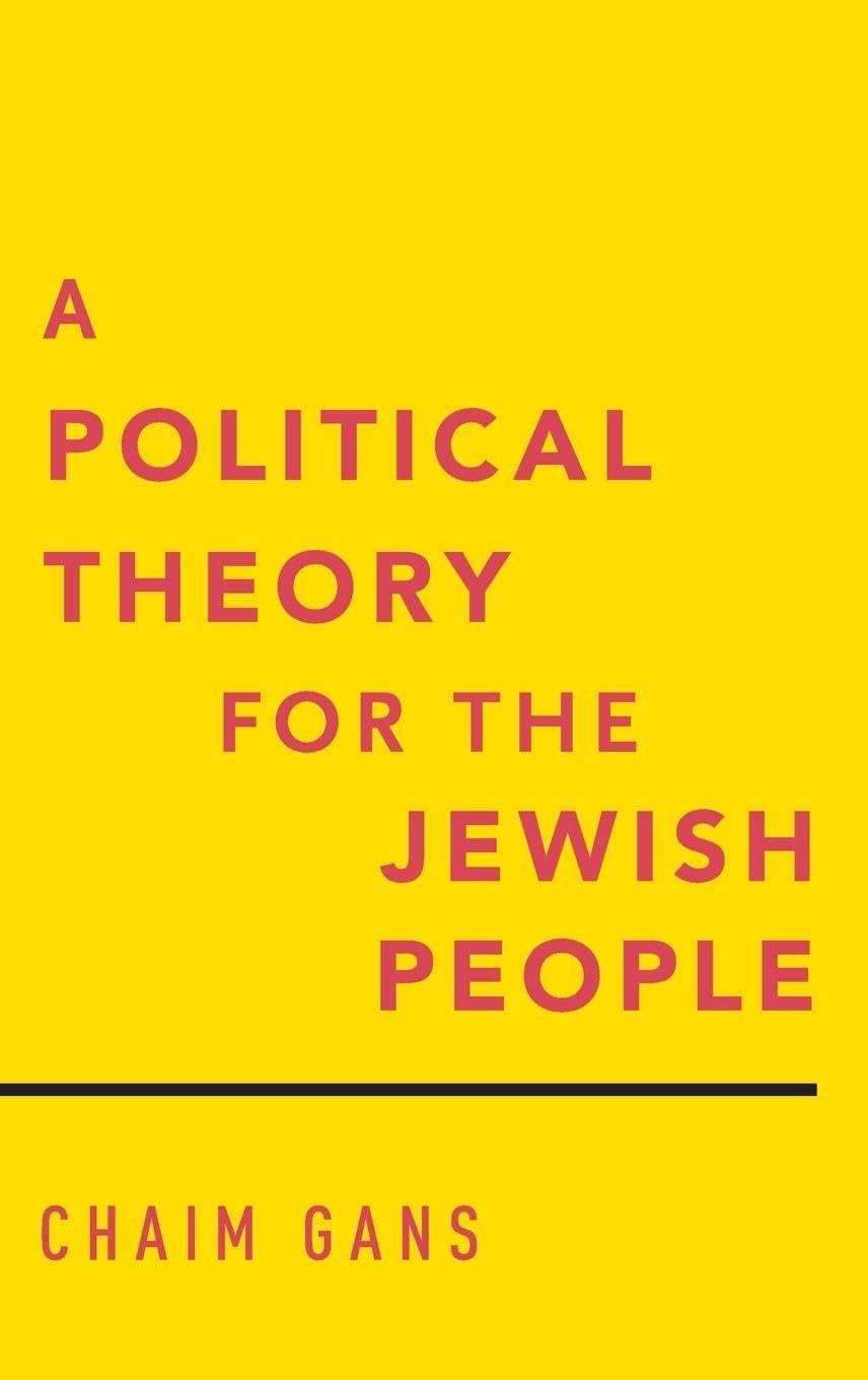 Political Theory for the Jewish People Law