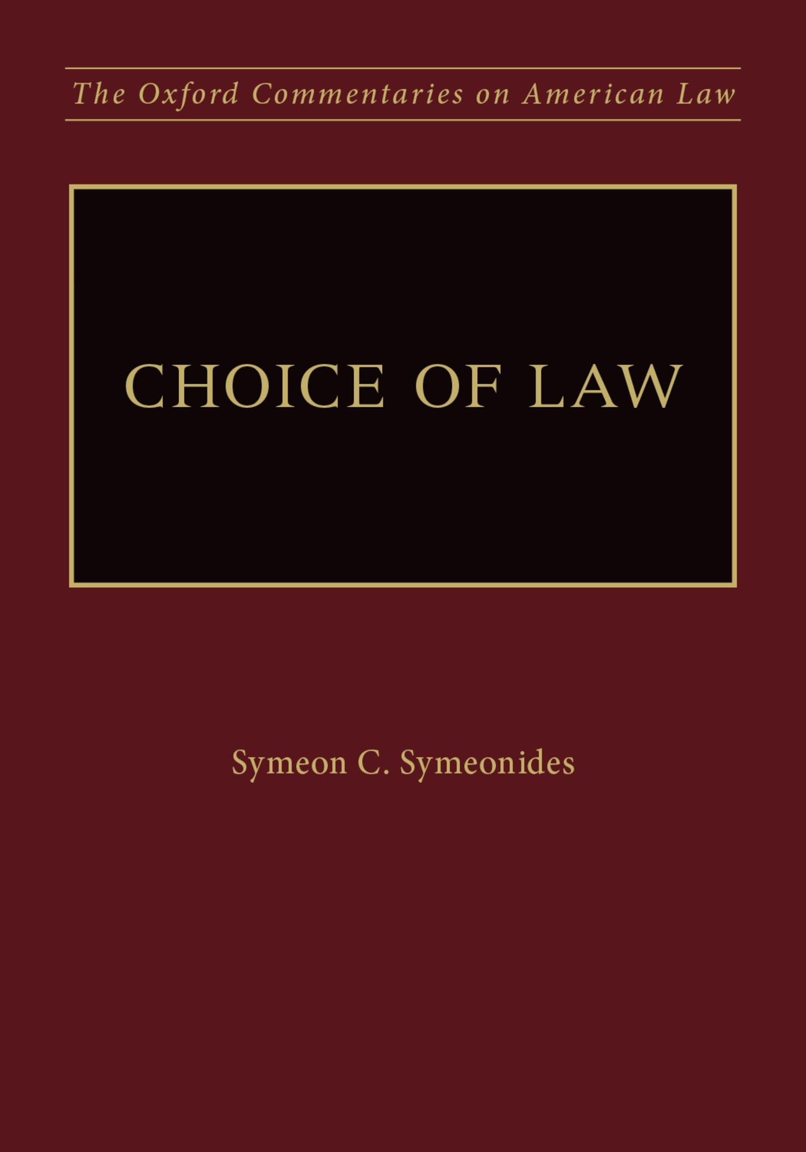 Choice of Law Law