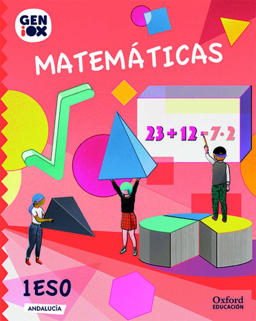 Matemáticas 1º ESO. GENiOX Libro del Alumno (Andalucía) Non-fiction