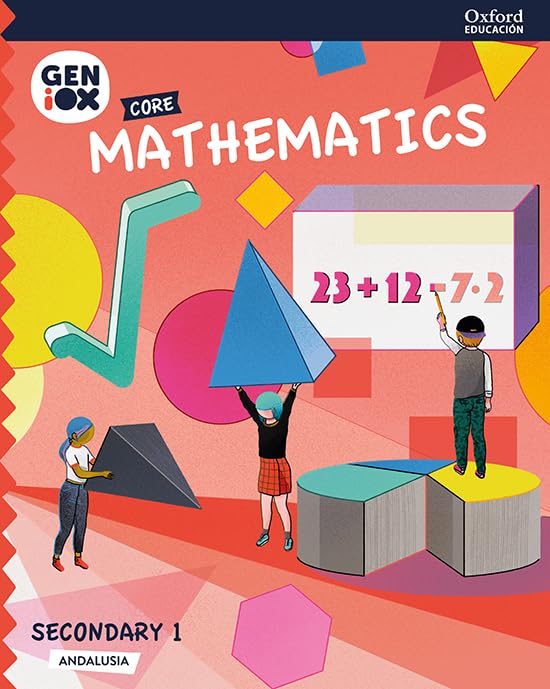 Mathematics 1º ESO. GENiOX Core Book (Andalusia) book