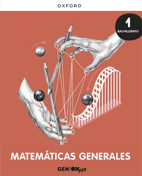 Matemáticas Generales 1º Bachillerato. Libro del estudiante. GENiOX PRO Non-fiction