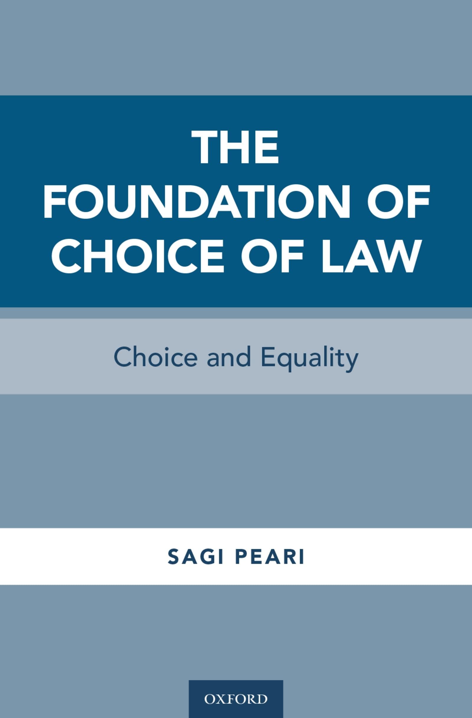 Foundation of Choice of Law Law