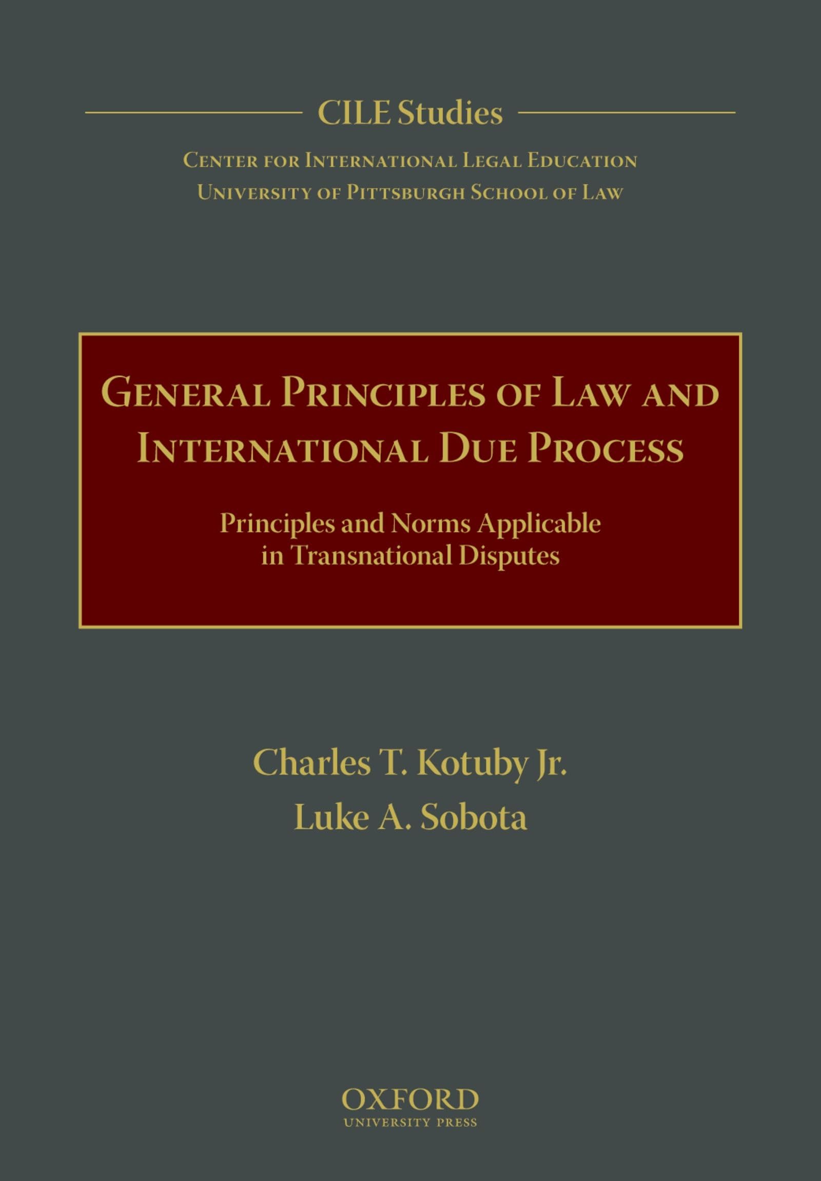 General Principles of Law and International Due Process Law
