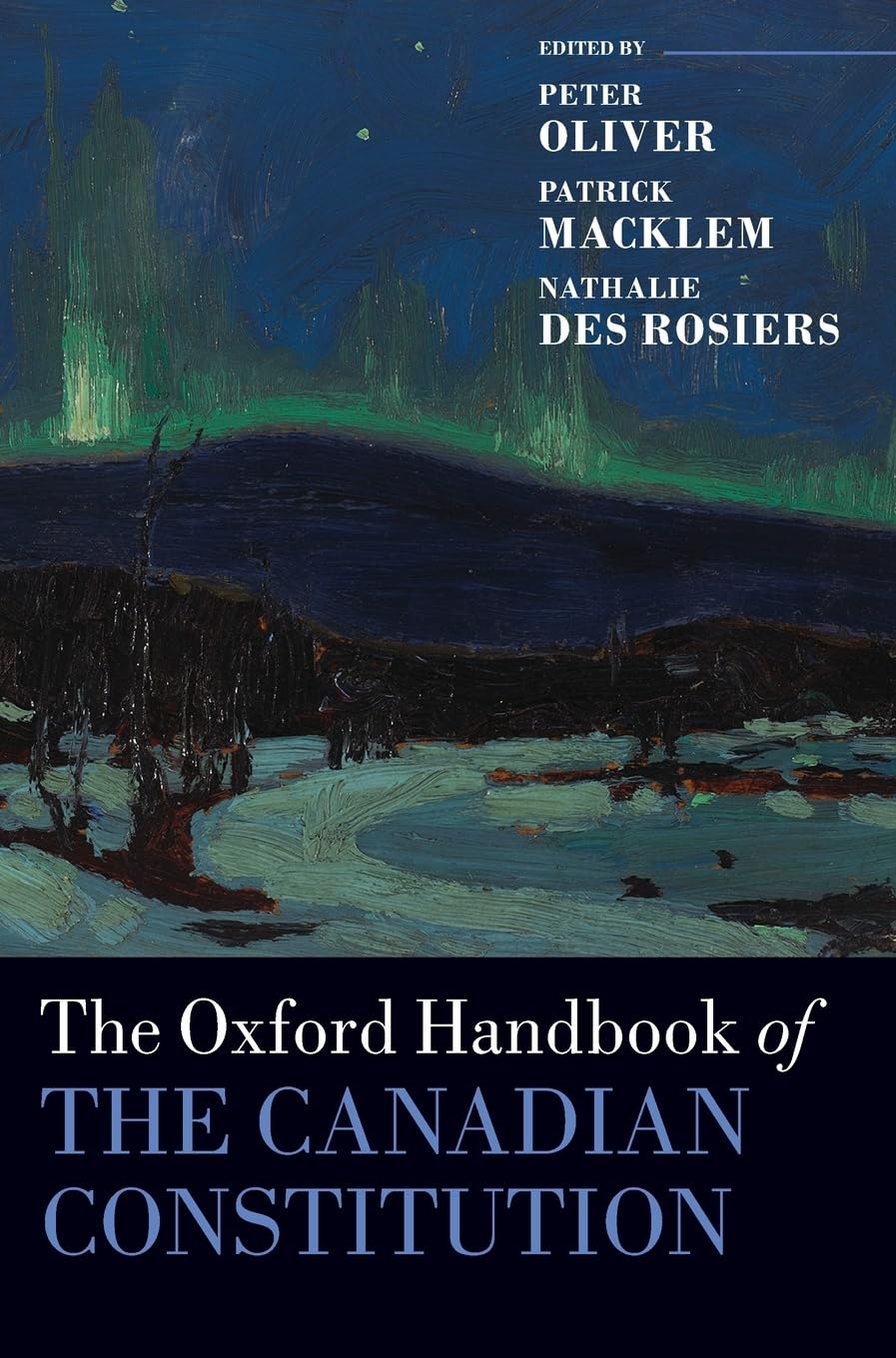 Oxford Handbook of the Canadian Constitution Law
