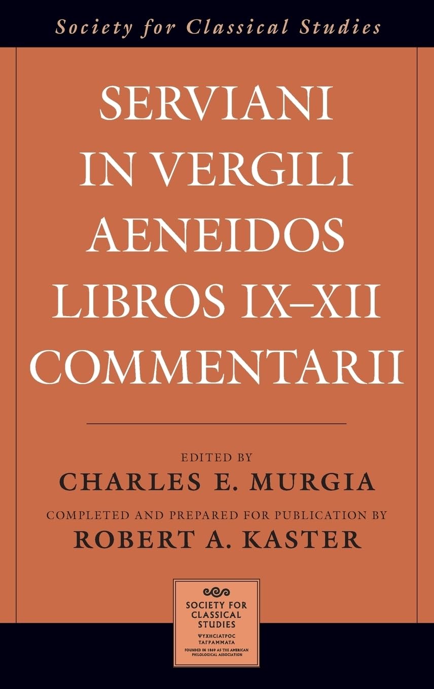 Serviani in Vergili Aeneidos Libros IX-XII Commentarii Poetry