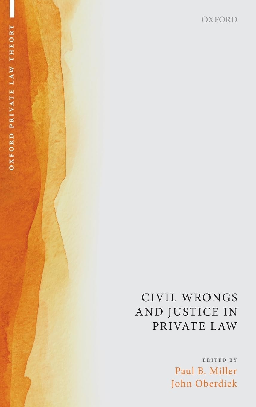 Civil Wrongs and Justice in Private Law Law