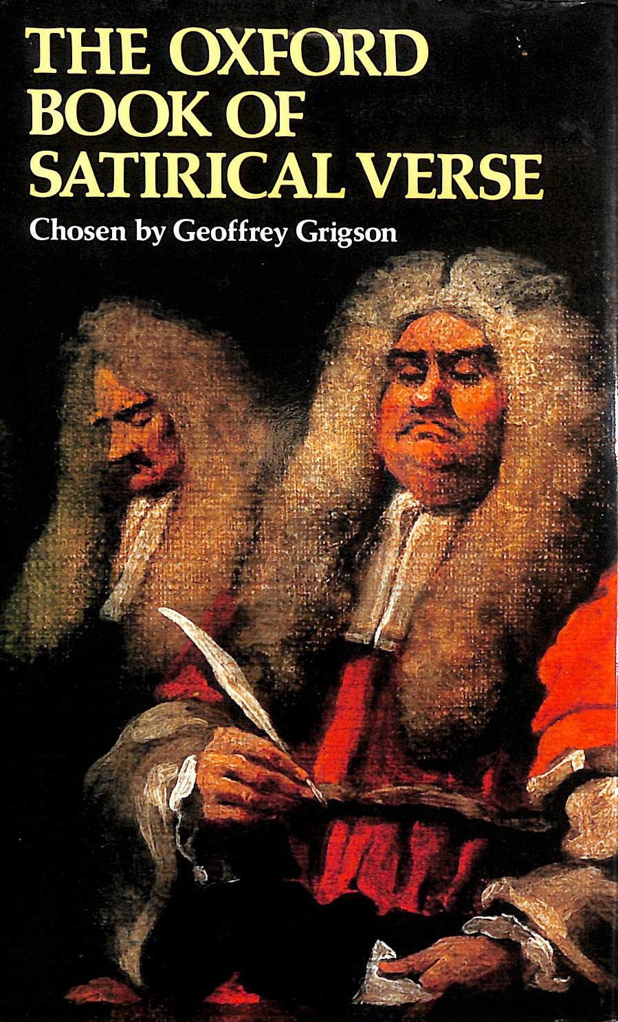 Oxford Book of Satirical Verse Poetry