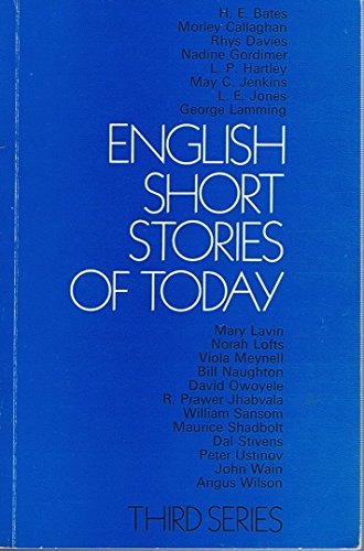 English Short Stories of Today: 3rd Series book