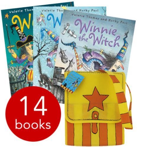 Winnie The Witch Collection and Satchel - 14 Books (Paperback) RRP £97.86 Books