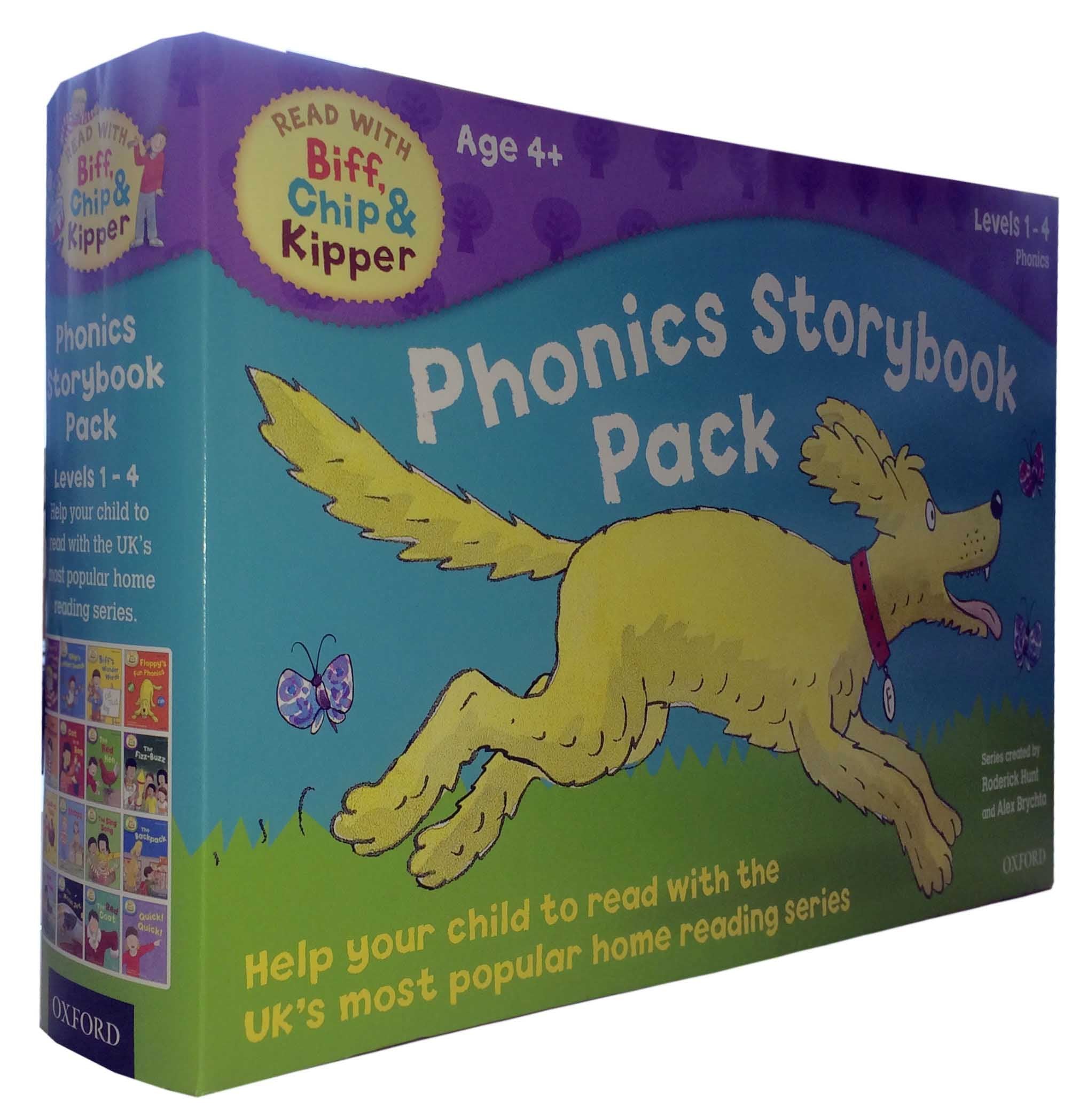 Oxford Read With Biff Chip Kipper Phonics Storybooks Collection 16 Books Set book