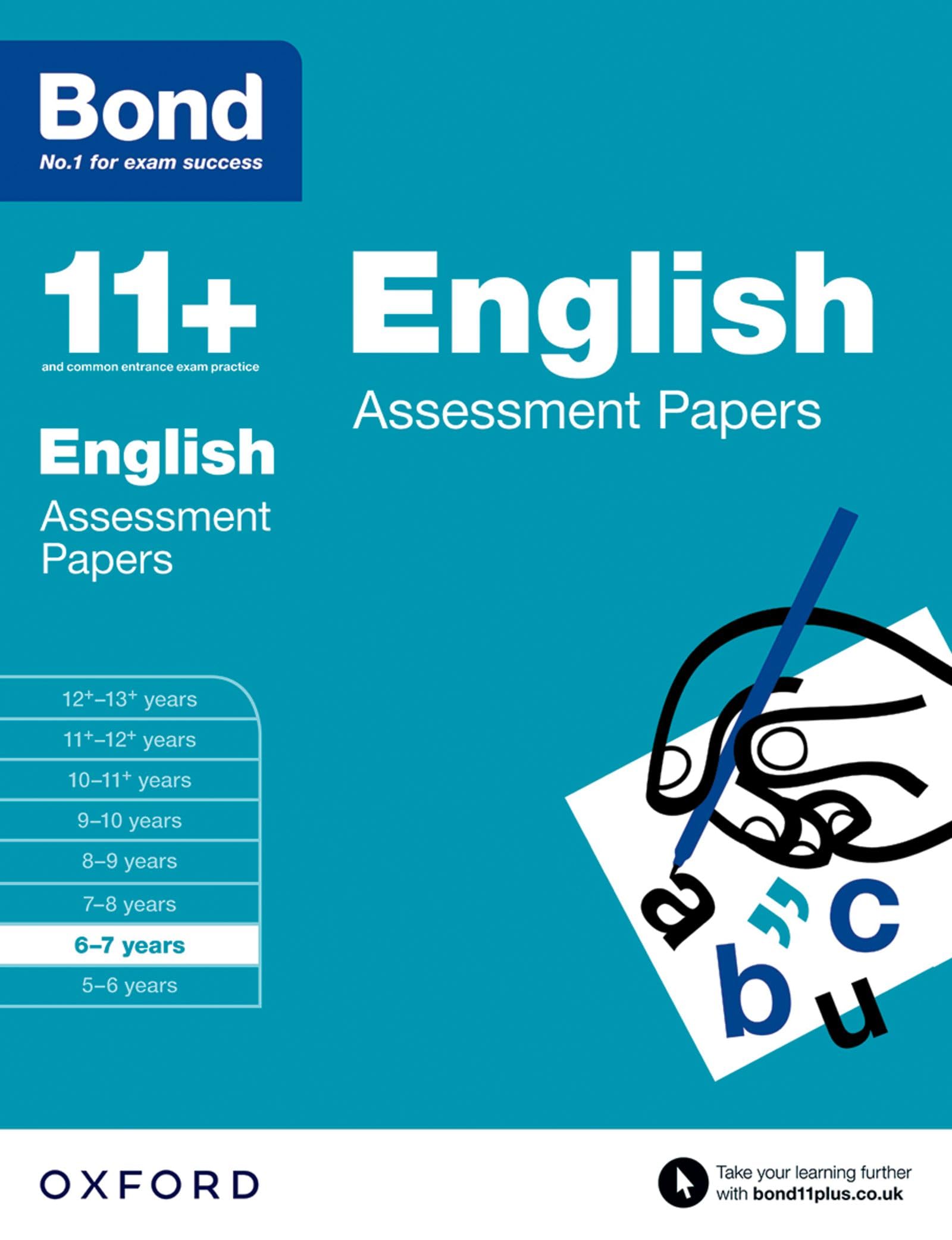 Bond 11+: English: Assessment Papers: 6-7 years book