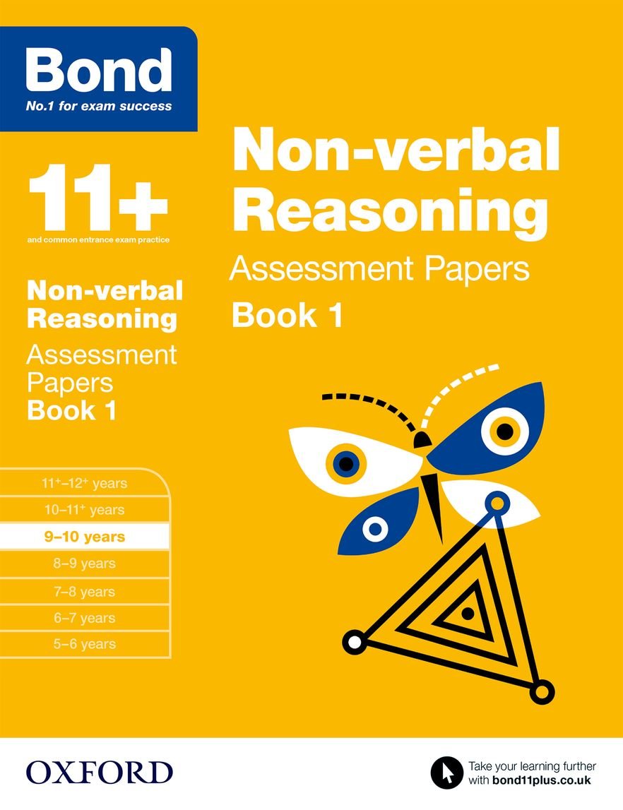 Bond 11+: Non-verbal Reasoning: Assessment Papers: 9-10 years Book 1 Professional & Reference Books