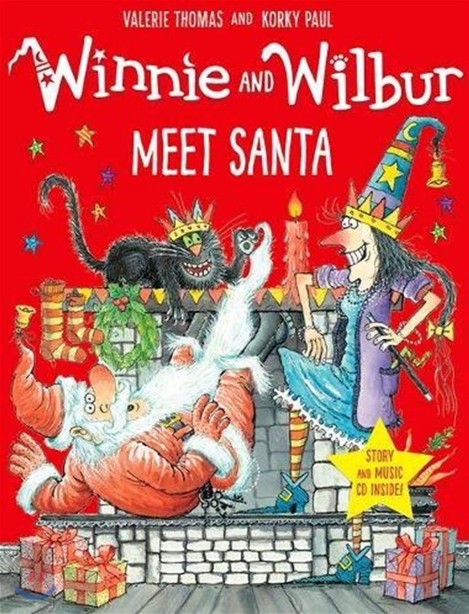 Winnie and Wilbur Meet Santa with audio CD Novels & Short Stories
