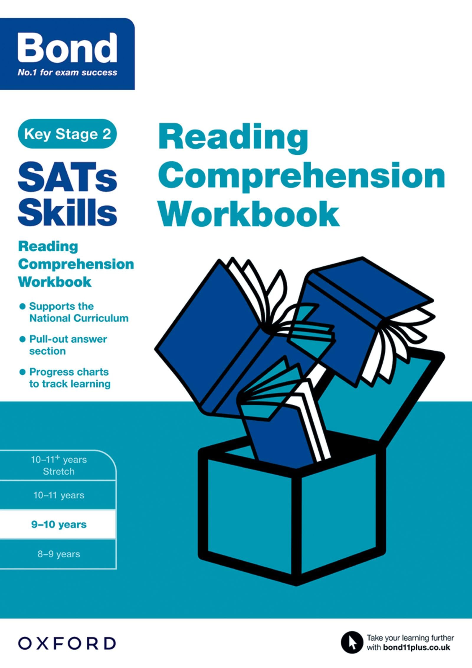 Bond SATs Skills: Reading Comprehension Workbook 9-10 Years book