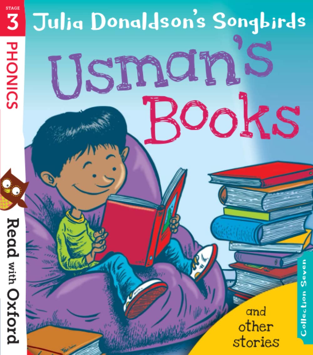 Read with Oxford: Stage 3: Julia Donaldson's Songbirds: Usman's Books and Other Stories Professional & Reference Books