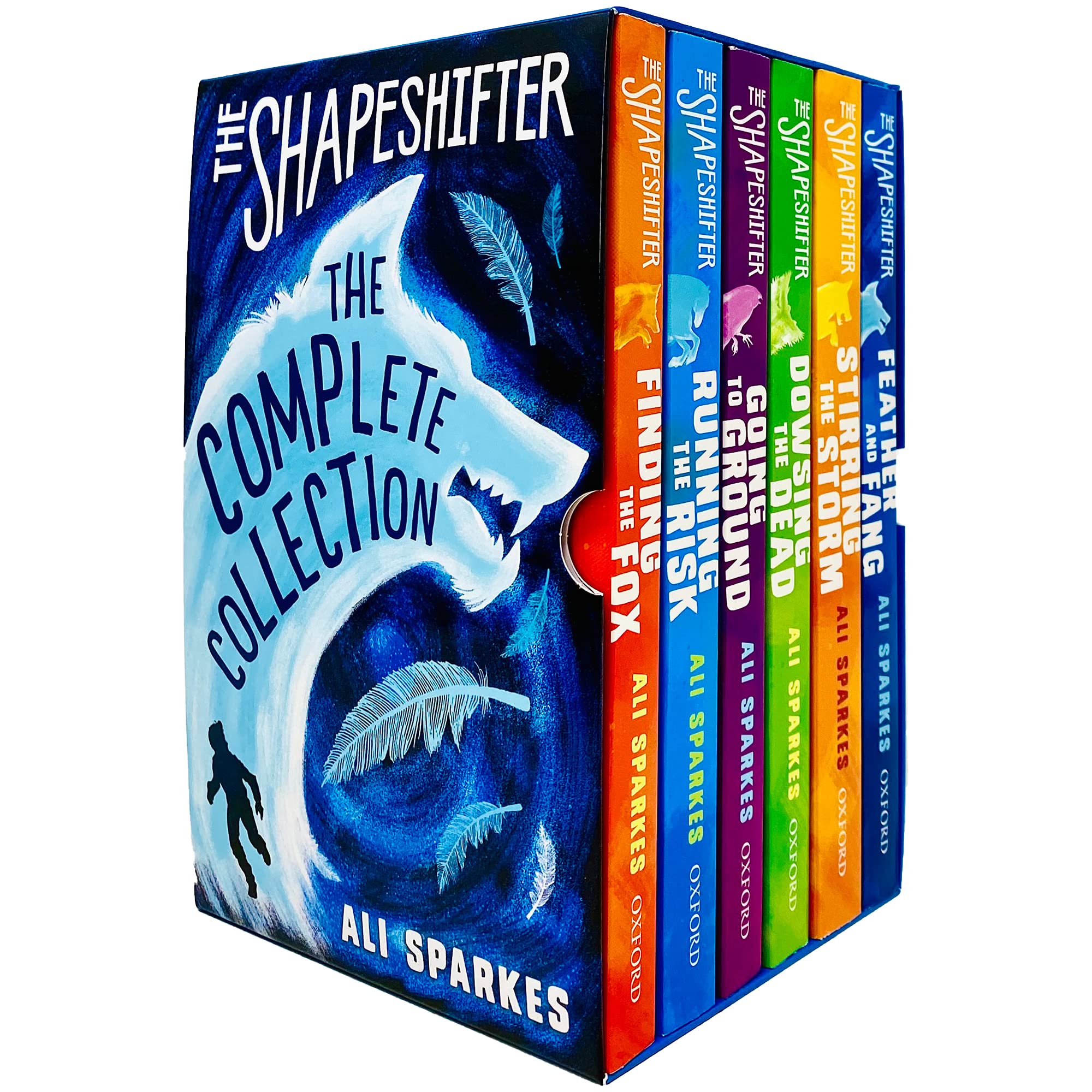 The Shapeshifter Series 6 Books Collection Box Set By Ali Sparkes (Finding the Fox, Running the Risk, Going to Ground, Dowsing the Dead, Stirring the Storm & Feather And Fang) Novels & Short Stories