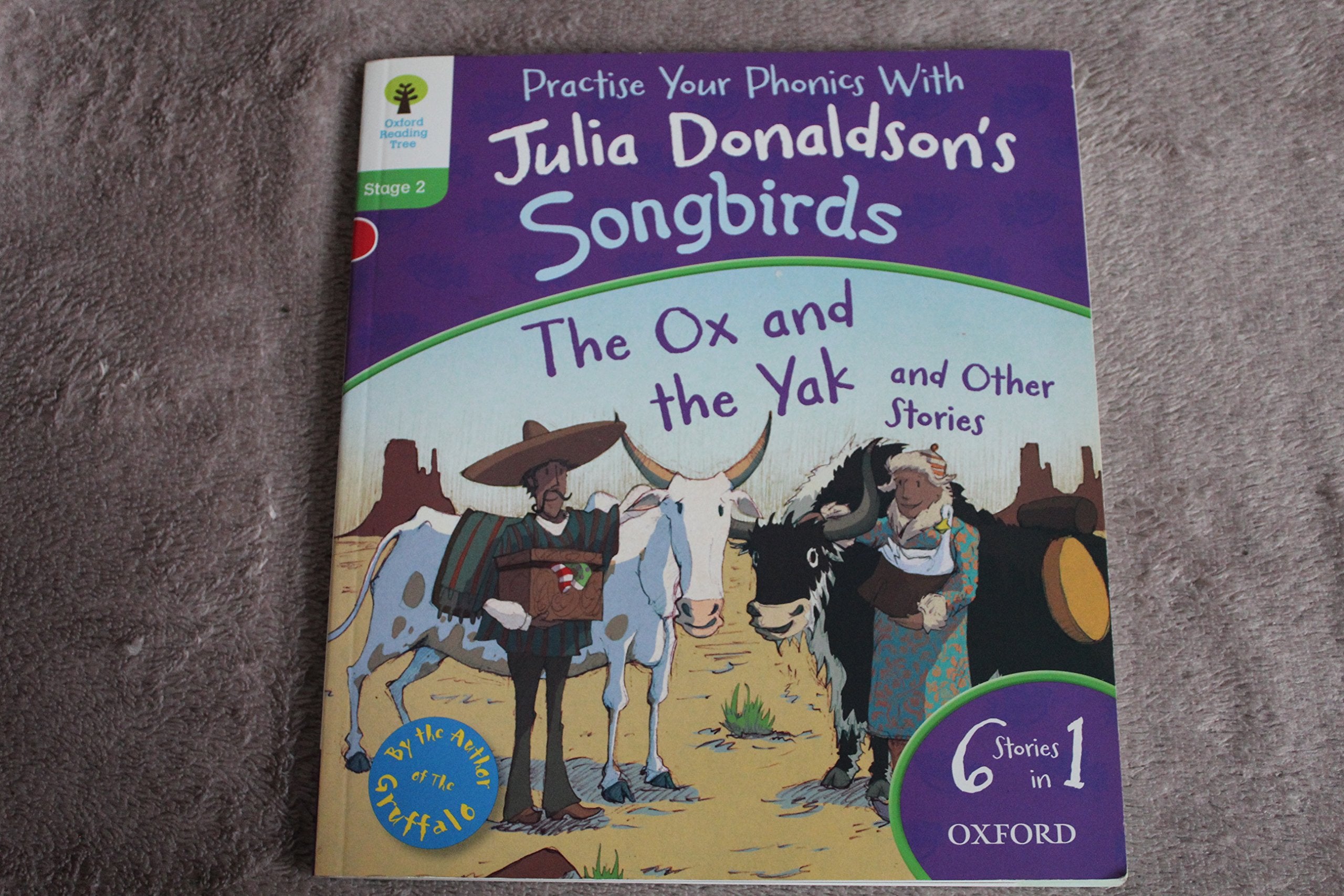 Oxford Reading Tree Songbirds: Level 2: The Ox and the Yak and Other Stories Professional & Reference Books