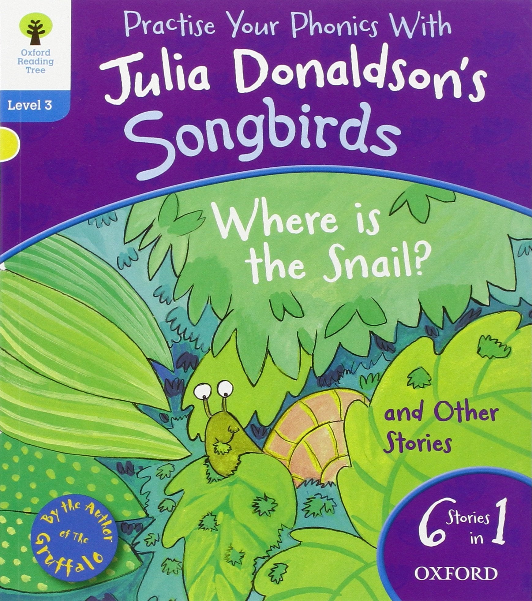 Oxford Reading Tree Songbirds: Level 3: Where is the Snail and Other Stories Professional & Reference Books