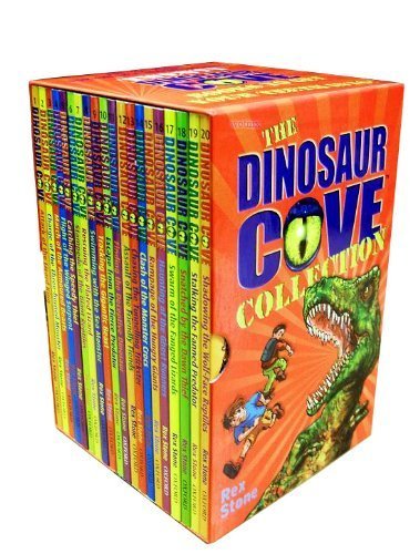 Dinosaur Cove 20 Books Collection Box set (Haunting of the Ghost Runners, Attack of the Lizard King, Charge of the Three-horned Monster, Armoured Beasts, Winged Serpent, Giant Reptiles, Rampage of the Hungry Giants) (Dinosaur Cove) book