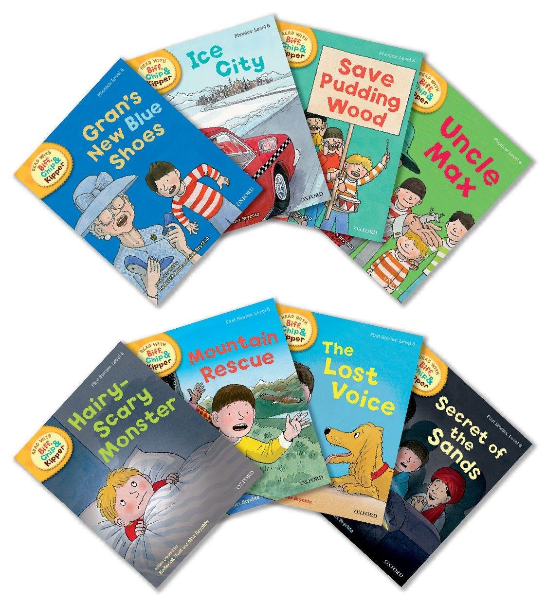 Oxford Reading Tree Read With Biff, Chip, and Kipper: Level 6: Pack of 8 Professional & Reference Books