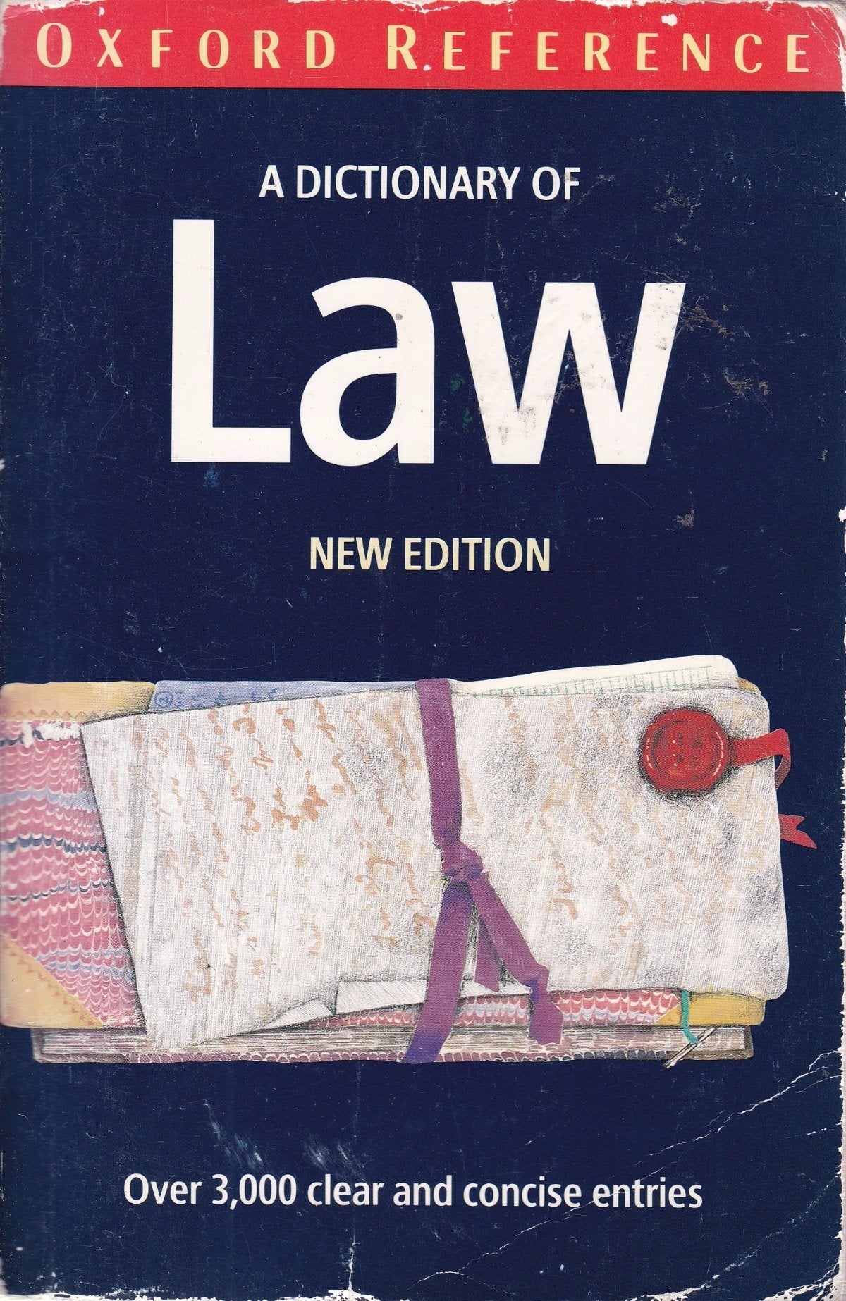 A Dictionary of Law (Oxford Paperback Reference) Law