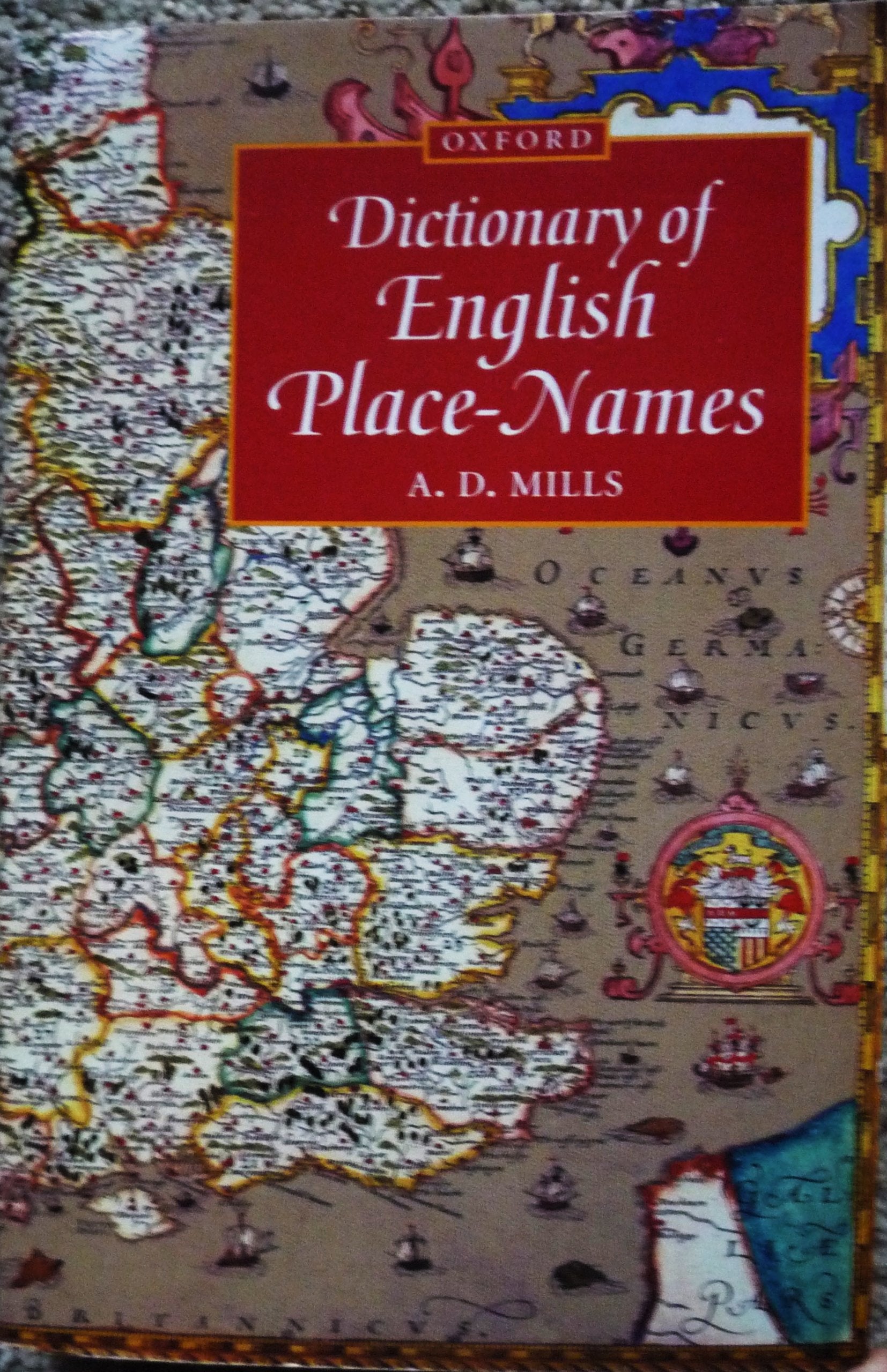 A Dictionary of English Place-Names book