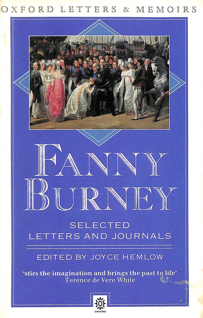 Fanny Burney: Selected Letters and Journals book