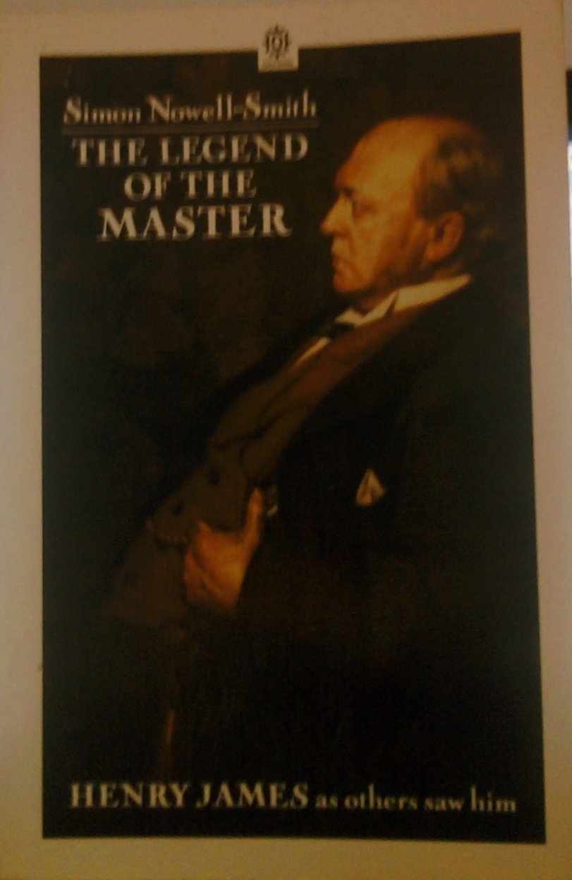 The Legend of the Master: Henry James book